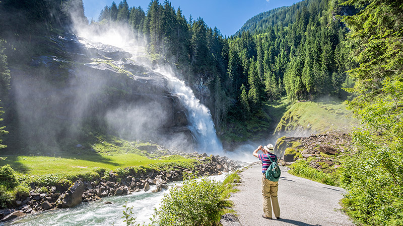 Rattenberg, Kitzbühl och mäktiga Krimmler Wasserfälle