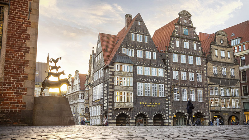 Genom Danmark till hansastaden Bremen