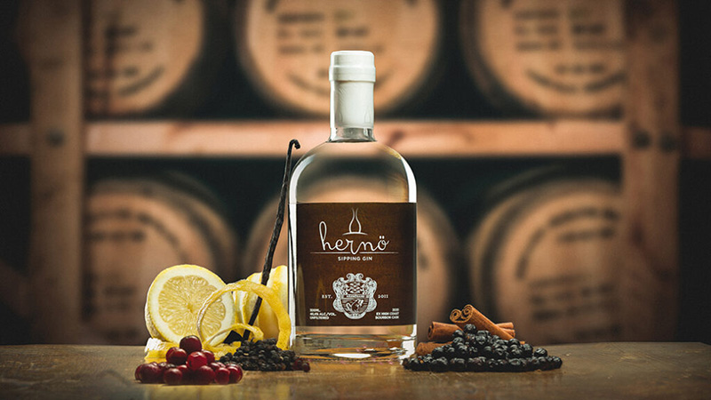 Smaker från Hernö Gin & inkvartering i Kramfors